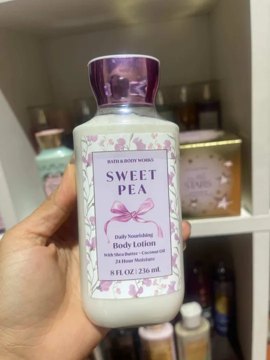 (Preorder)Bath%20&%20Body%20Works%20Sweet%20Pea%20Body%20Lotion%20236ml.%20Genuine%20-%20Image%205