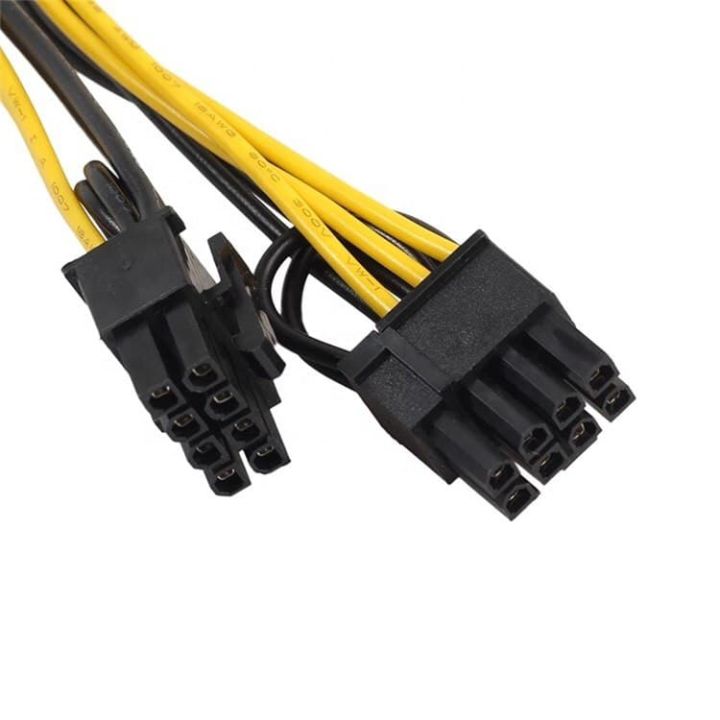 6%20Pin%20to%20Dual%20PCIe%208%20Pin%20(6+2)%20Graphics%20Card%20PCI%20Express%20Power%20Adapter%20GPU%20VGA%20Y-Splitter%20Extension%20Cable%20Mining%20Video%20Card%20Power%20Cable%209%20inches%20-%20Image%203