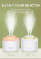 3.3L A12 humidifier household large-capacity humidification dual nozzle cool color night light. 