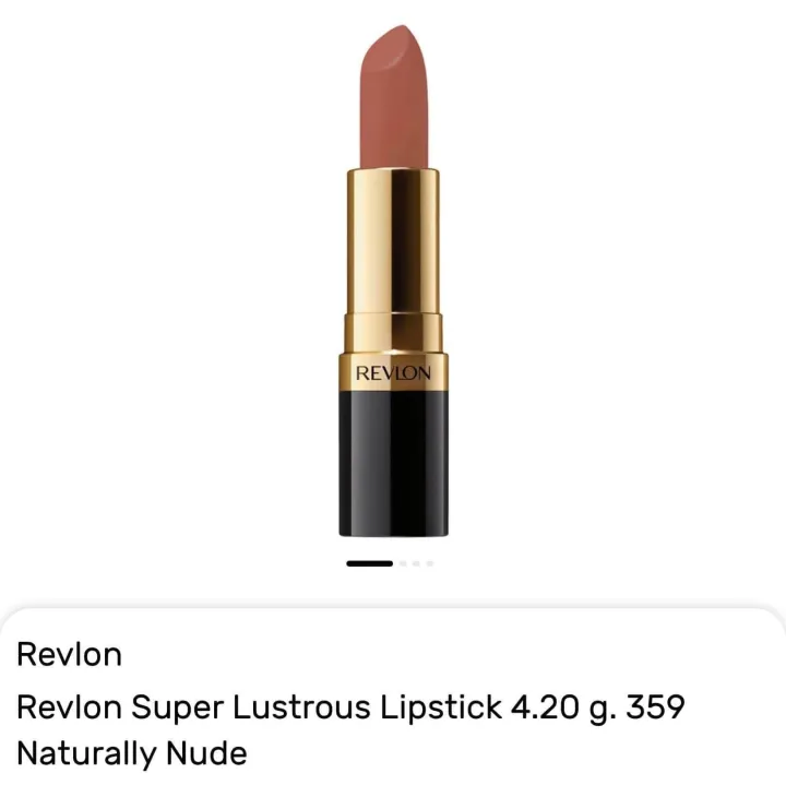 *Revlon *FDA registration certified ** Naturally Nude  No.359 **100% Authentic Revlon Matte Lipcolour *Expired 2026 Fresh