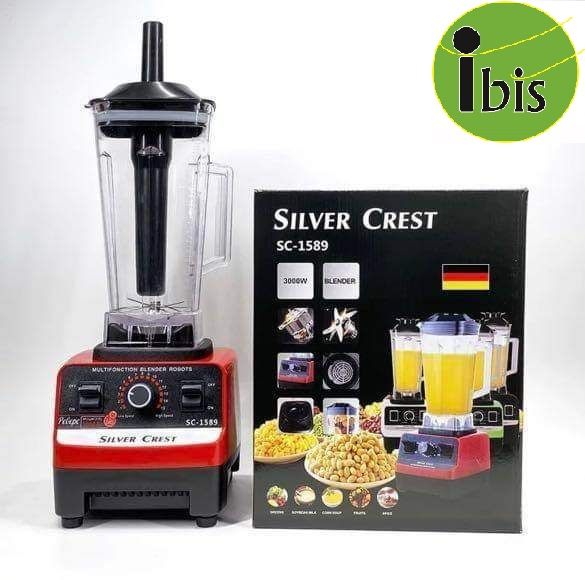 iBis_ Silver Crest 4500W Heavy Duty Fruit Mixer Ice Smoothies Food Processor Blender (ရေခဲကြိတ်စက်)