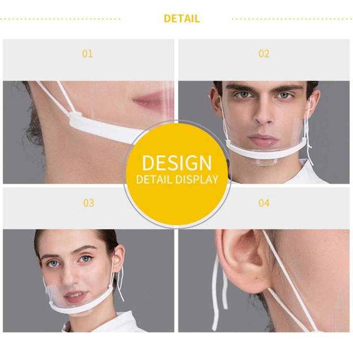 Face%20Shield%20Completely%20Transparent%20Spit%20Guard%20Mouth%20Shield%20Anti-Fog%20Reusable%20Face%20Covering%20Mask%20great%20for%20Events,%20Restaurants,%20Nail%20Salons,%20Food,%20Chef,%20Dentist,%20Spa%20and%20More%20-%20Image%203