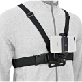 (Preorder) Chest Strap Belt for Smartphones, Wearable Cameras, Quick Release Vest Mount Adapter, Hands-Free Shoulder Strap, POV Video Shooting Accessories (Chest Strap). 