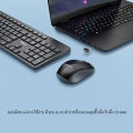 (Preorder) ACOME Keyboard and Mouse Model KM3200 Set Keyboard & Mouse Set Mouse and Keyboard Thai/English Wireless. 