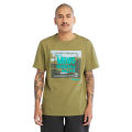 Timberlad GRAPHIC TEE MAYFLY: Timberlad's Signature Graphic Tee Infused with Nature's Grace and Urban Flair. 