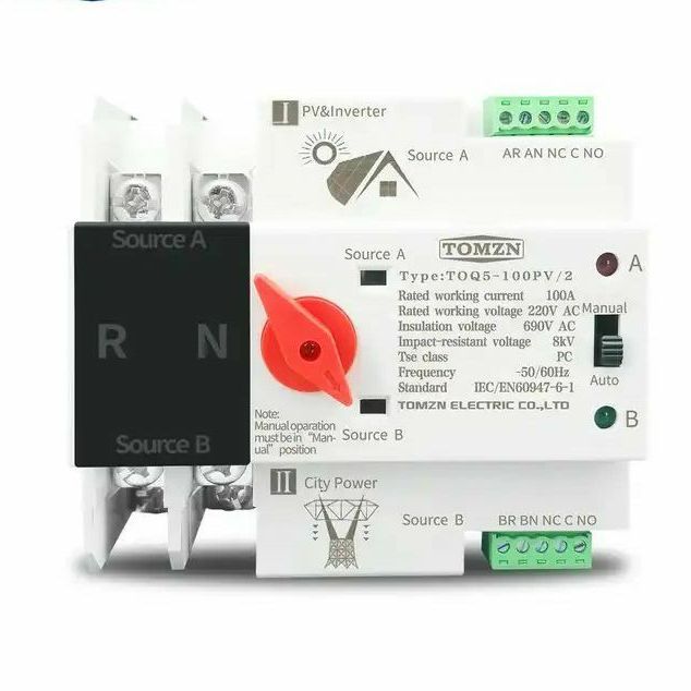 Automatic Transfer Switch-ATS 100A 2P