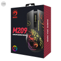 MARVO M209 6400 DPI Gaming Mouse Wired Computer Mouse 7 Colors Backlight. 