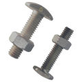 ¹/₄" x 1" (#M6 x 25mm) အရစ်ကျဲ Tနပ်တိုင်+ခေါင်း Standard Quality T Head Bolts & Nuts (Stock Limited). 