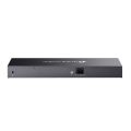 TP link DS1018GMP Omada 18-Port Gigabit Unmanaged Rackmount Switch with 16-Port PoE+. 
