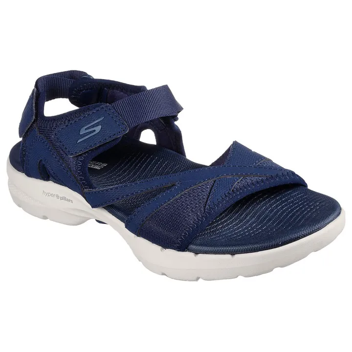 (Preorder)%C2%A0Skechers%20Women's%20On-The-GO%20600%20Unmatched%20Walking%20Sandals%20-%20141050-NVY%20Hanger%20Optional,%20Hyper%20Pillar%20Technology,%20Machine%20Washable,%20Ultra%20Go%20-%20Image%202