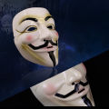 Anonymous Hacker V For Vendetta Games Master Face Mask Fancy Dress Halloween. 