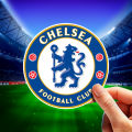 Chelsea FC Soccer Team Sticker - 4 Pcs Set | Laptop Sticker | Car Sticker | Phone Sticker | Waterbottle Sticker | Wall Sticker | Die Cut Sticker | Waterproof Sticker. 