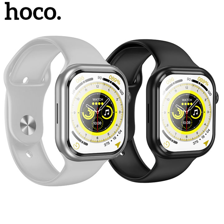 (Preorder)%E3%80%90Support%20Line%E3%80%91HOCO%20Y23%20Smart%20Sports%20Watch%202.02%20inch%20Full%20Touch%20Screen%20Bluetooth%205.3%20IP67%20Waterproof%20Sports%20Fitness%20Watch%20300mAh%20Battery%20Life%20for%20iOS%20Android%20All%20Smartphones%20Universal%20Watch%2022%20Languages%20-%20Image%202