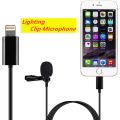 Lavalier Lightning Microphone With Female Jack. 