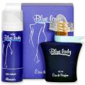 Blue lady perfume. 