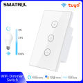 (Preorder)Dimmer Socket Switch Wifi Light Switch 118*70mm Voice Control/APP Control Switch Work with Alexa Google Home Assistant. 