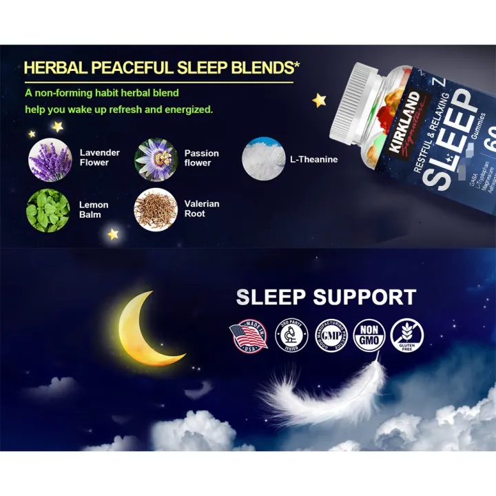 (Preorder)KIRKLAND%20Adult%20Sleep%20Aid%20Gummies%20for%20Deep%20Relaxation%20-%20Image%204