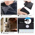 EsoGoal Outdoor Lighting Sensor Solar Wall light 30 LED Solar Lights with Separable Solar Panel Waterproof Solar Powered Motion Sensor Light Wireless Security Lights Outside Wall Lamp for Driveway Patio Garden Path. 