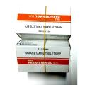 Paracetamol BP 500mg (10 *10 tablets). 