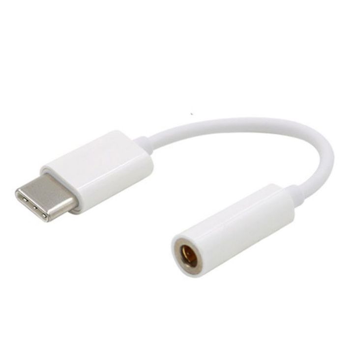 USB Type-C Male To 3.5mm Jack Female USBC Type C To 3.5 Headphone