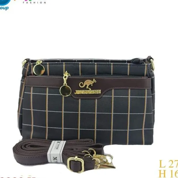 JINGPINDAISHU LEATHER SLIM BAG