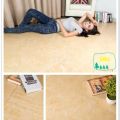 Marble & tile design self-attached PVC floor sticker (ကျောက်ပြားဒီဇိုင်း PVC ကြမ်းခင်းပြား). 