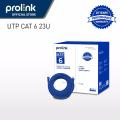Prolink UTP 23AWG 0.53mm Cable Bare Copper Lan Cable CAT6 23U-BLU )/ Full Copper_KMD. 