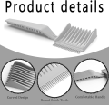 💈ဆံပင်ပုံသွင်းဘီး 💇‍♂️Professional Hair Cutting Comb🪮Fade Combs with Comfortable Grip✂️. 