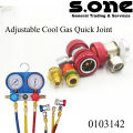 Adjustable Cool Gas Quick Joint. 