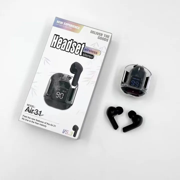 Tech%20Infinite%20Air31%20Wireless%20Earbuds%20Bluetooth%205.3%20ENC%20TWS%20Air%2031%20Wireless%20Transparent%20Earphones%20with%20Deep%20Bass%20In-Ear%20Headsets%20with%20Built-in%20Mic%20(White,%20Black,%20Green,%20Pink)0.1%20-%20Image%209
