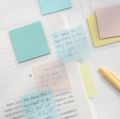 Transparent waterproof  Sticky Note (7 cm * 9.5 cm). 