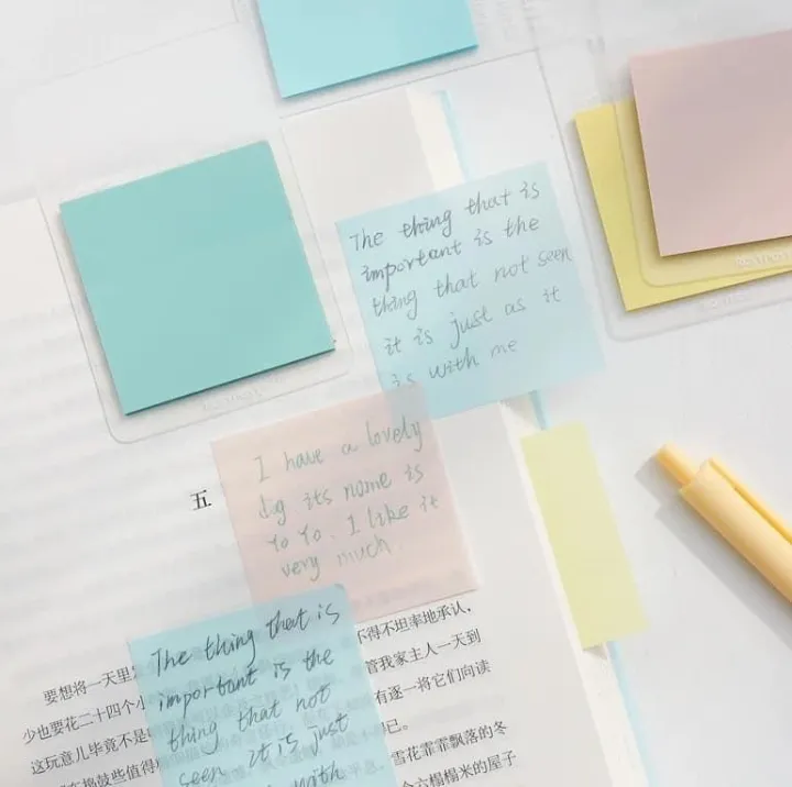 Transparent%20waterproof%20%20Sticky%20Note%20(7%20cm%20*%209.5%20cm)%20-%20Image%202