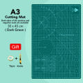 A4/A3/A2/A1 Self Healing Cutting Mat | Cutting Pad | Craft Cutting Board | Non-Slip Surface For Fabric | Double Sided Line Guides Self Healing Craft Mat | Desk DIY Handmade Stickers Cutting Plate Office Supplies | PVC Patchwork Cut Pad Durable Tools. 