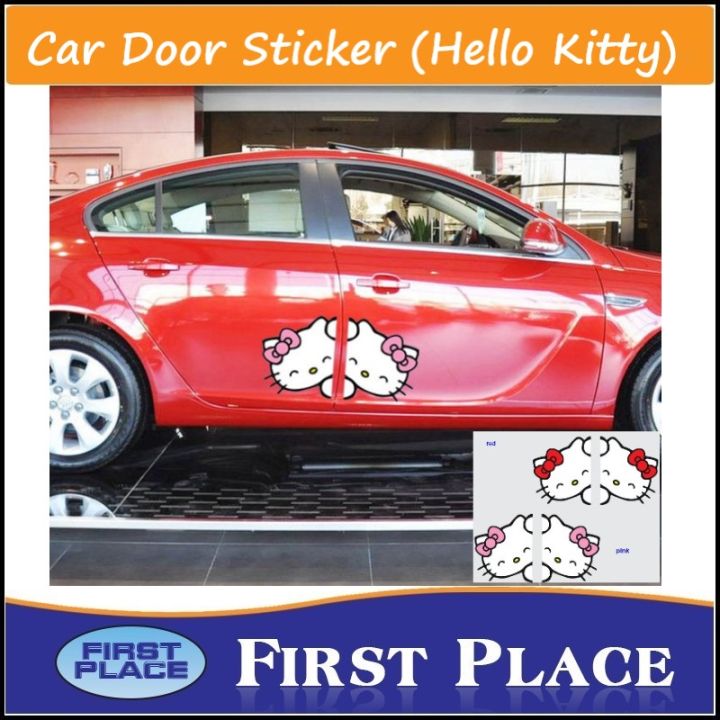 Car Sticker (Hello Kitty) (First Place)