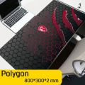 800*300*2mm Gaming mouse pad, mouse pad, keyboard pad. 