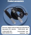 Jump Rope Multifunctional Exercise Skipping Rope with Calorie Counter, Adjustable Length, Wireless Jumping Rope(First Place). 