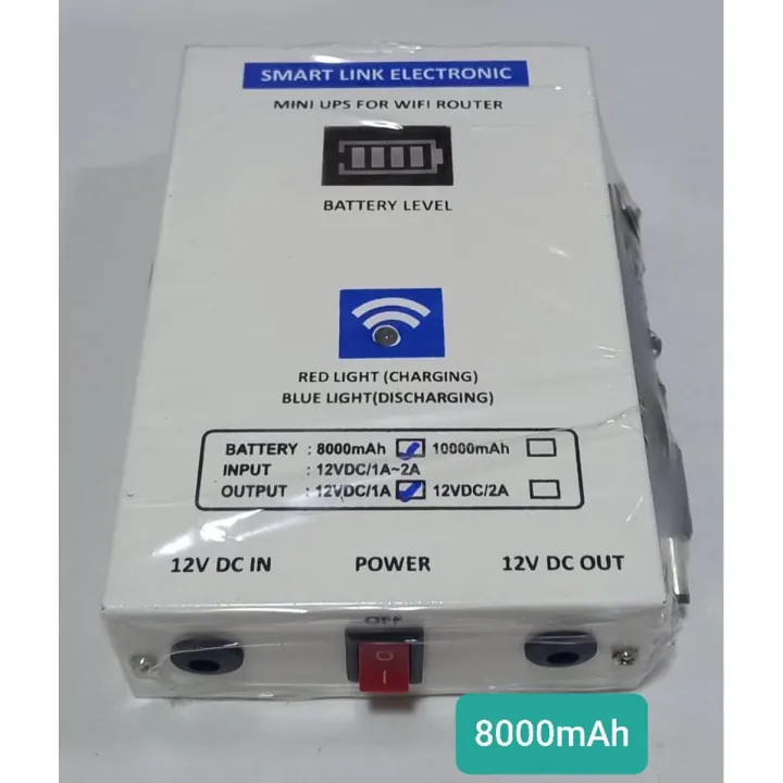 Mini UPS For WIFI Routers(8000mAh)