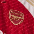 Arsenal Official Home Long Sleeve Player Jersey 23/24. 