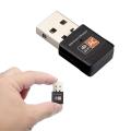 AC600M Mini 600Mbps 2.4G/5G Dual Band Wireless USB Adapter WiFi Dongle. 