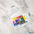 Solid Watercolor Set - 24 Colors - Giorgione. 