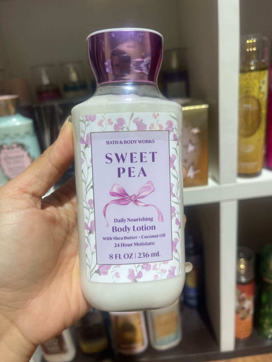 (Preorder)Bath%20&%20Body%20Works%20Sweet%20Pea%20Body%20Lotion%20236ml.%20Genuine%20-%20Image%204