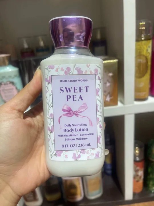 (Preorder)Bath%20&%20Body%20Works%20Sweet%20Pea%20Body%20Lotion%20236ml.%20Genuine%20-%20Image%204