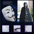 Anonymous Hacker V For Vendetta Games Master Face Mask Fancy Dress Halloween. 