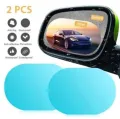 2 pcs Car Side Mirror Rainproof Sticker (100 * 150 mm) Rain Repellent Protective Film Anti-Glare Anti-Fog Film for Rearview Mirror. 