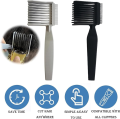 💈ဆံပင်ပုံသွင်းဘီး 💇‍♂️Professional Hair Cutting Comb🪮Fade Combs with Comfortable Grip✂️. 