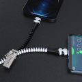 Cable 2-in-1 USB to Lightning / iphone “U97 Zipper”. 