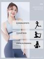 [Kiwis] Splicing Design with Two Colors Sportswear (Bra+Pant) for Women/Gym Wear/Sports Bra and short Pant/Short Set. 