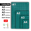 A4/A3/A2/A1 Self Healing Cutting Mat | Cutting Pad | Craft Cutting Board | Non-Slip Surface For Fabric | Double Sided Line Guides Self Healing Craft Mat | Desk DIY Handmade Stickers Cutting Plate Office Supplies | PVC Patchwork Cut Pad Durable Tools. 