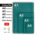 A4/A3/A2/A1 Self Healing Cutting Mat | Cutting Pad | Craft Cutting Board | Non-Slip Surface For Fabric | Double Sided Line Guides Self Healing Craft Mat | Desk DIY Handmade Stickers Cutting Plate Office Supplies | PVC Patchwork Cut Pad Durable Tools. 