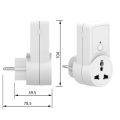 433.92MHZ RF Wireless Remote Control Power Outlet Light Switch Socket Remote Control Socket. 
